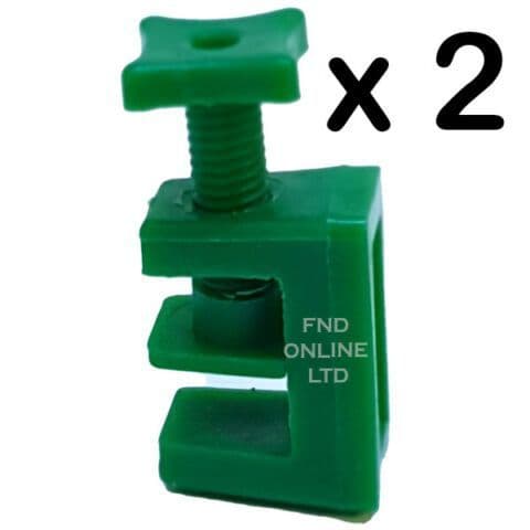 Airline G-Clamp 2pk