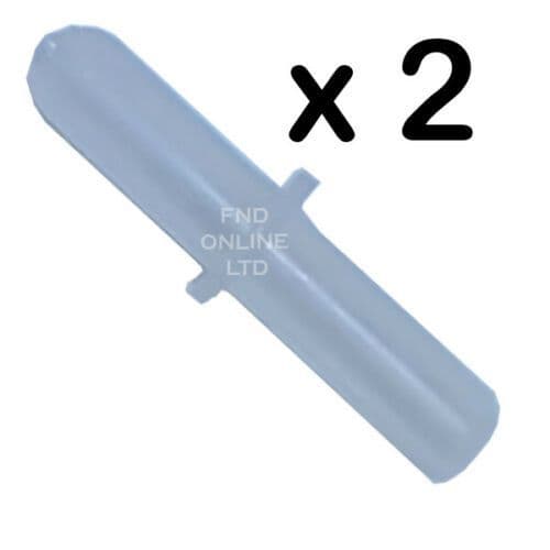 Airline Straight Connector 2pk NAT-5