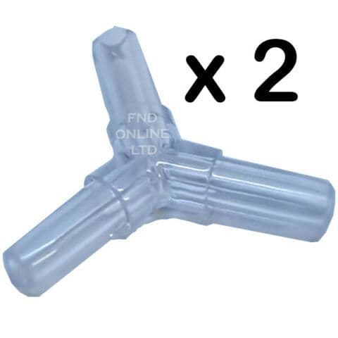 Airline Y Connector 2pk