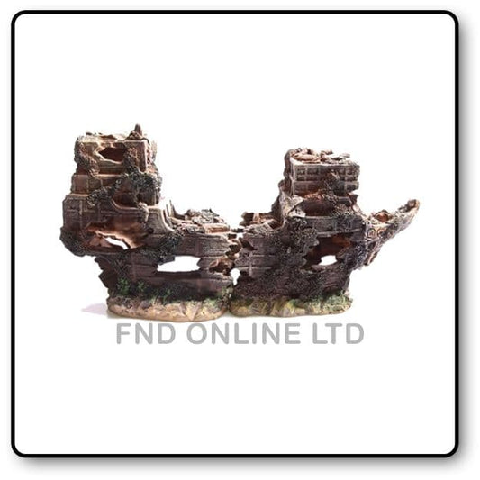 Aqua One 2pc Shipwreck Small 29041