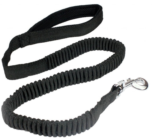 Black Bungee Dog Lead